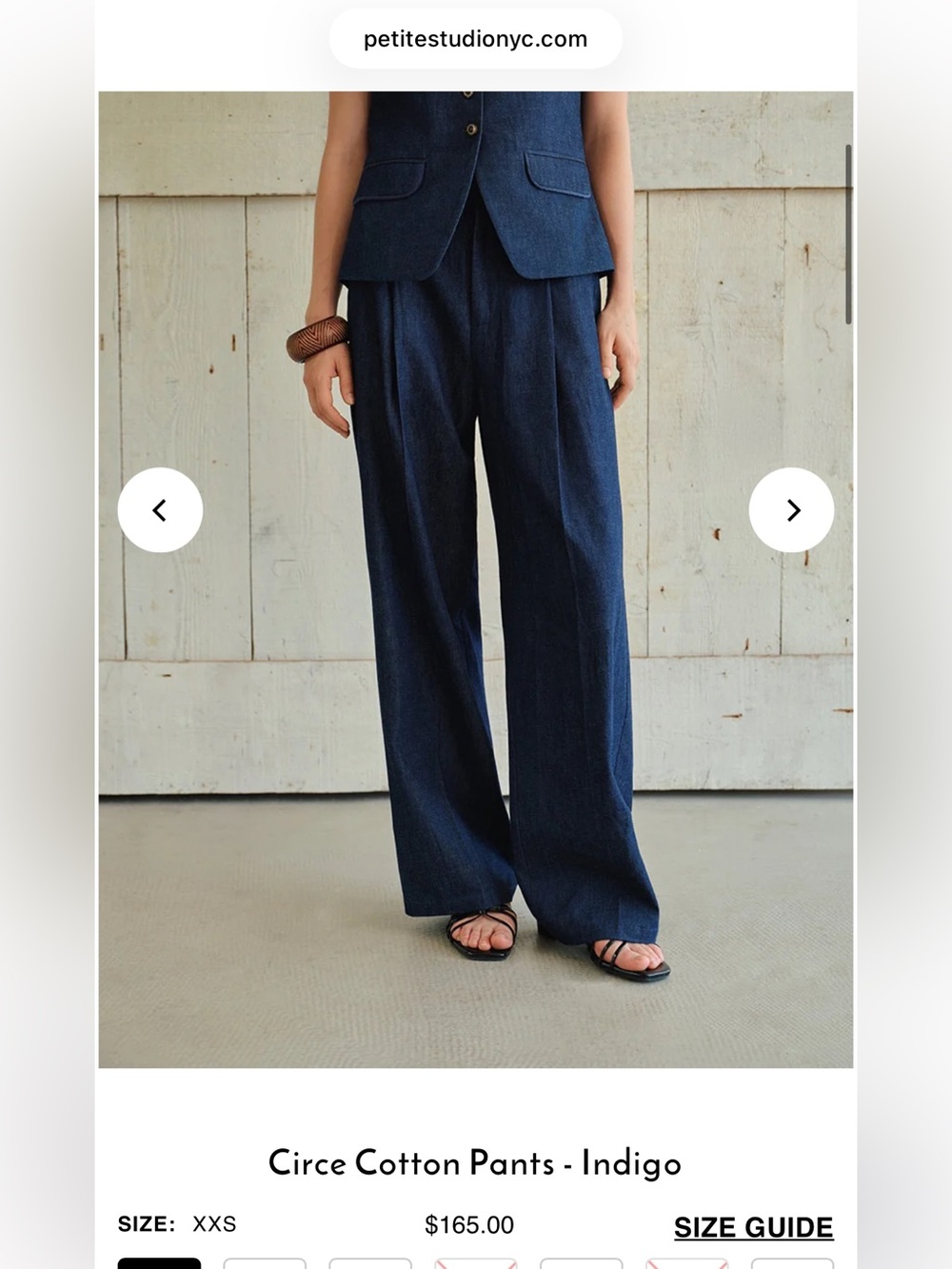 Petite Studio Vest & Pants Matching Set - Picture 10 of 10